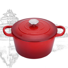 Slap-up cast iron cooking pot